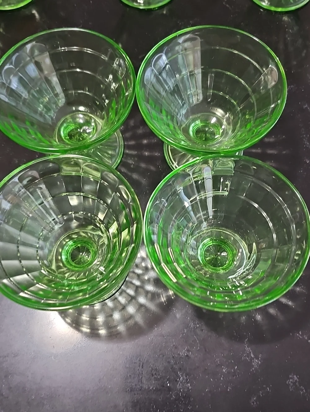 Vintage Anchor Hocking Dessert Cups.